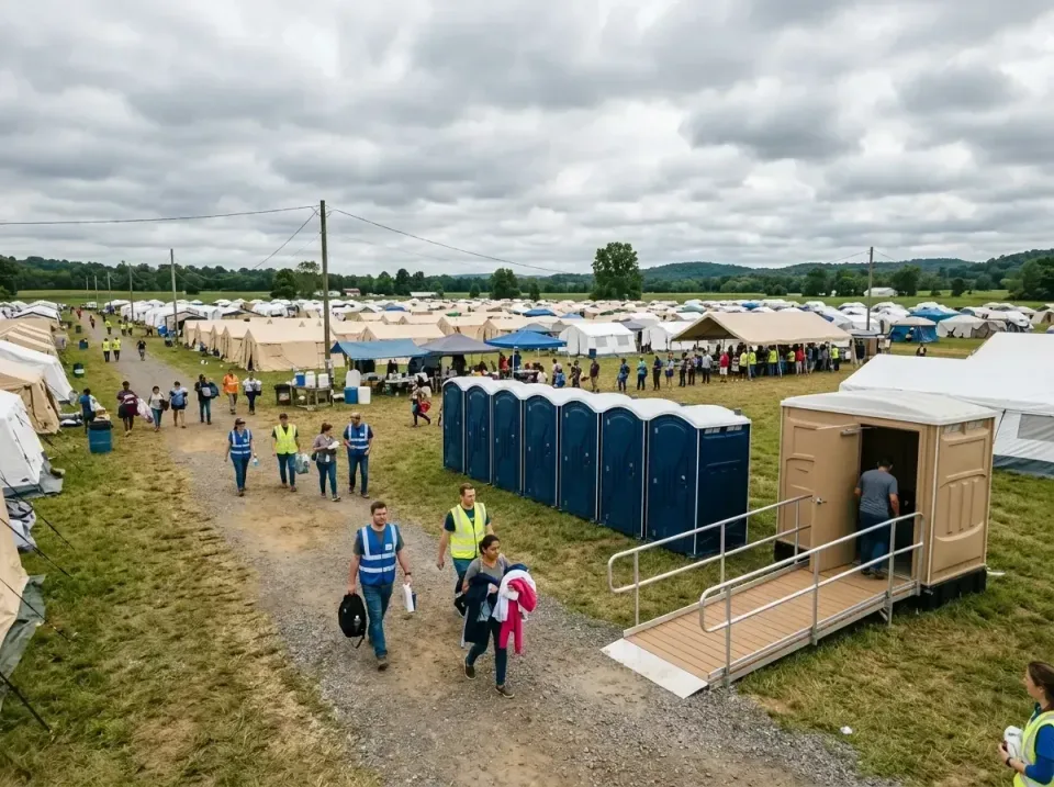 disaster-relief-camp-restrooms-010 — frequently asked questions, Dumpster & Portable Bathrooms Rental in Surprise, AZ